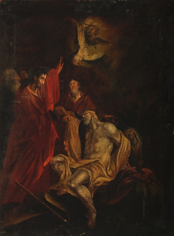 Neznámý středoevropský (?) autor – Vzkříšení Lazara 