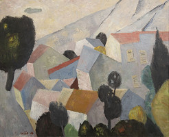 Jaromír Wíšo – Dalmátská vesnice 