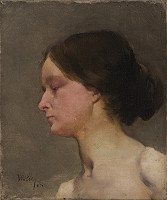 Theodor Bohdan Veselý – Hlava ženy 