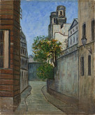 Maurice Utrillo – Rue Férou 
