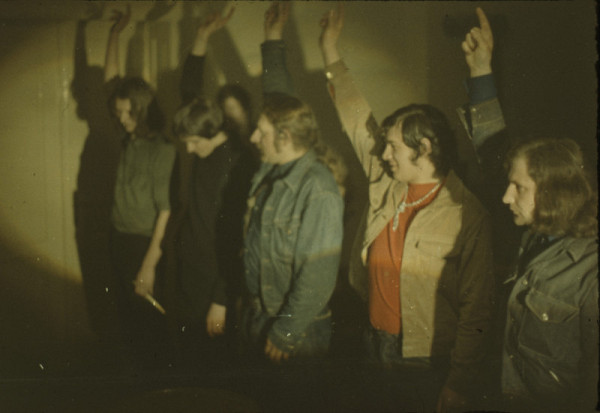 Petr Prokeš – Dokumentace akce skupiny Aktual (HOLUBÍN 26. 2. 1972) 