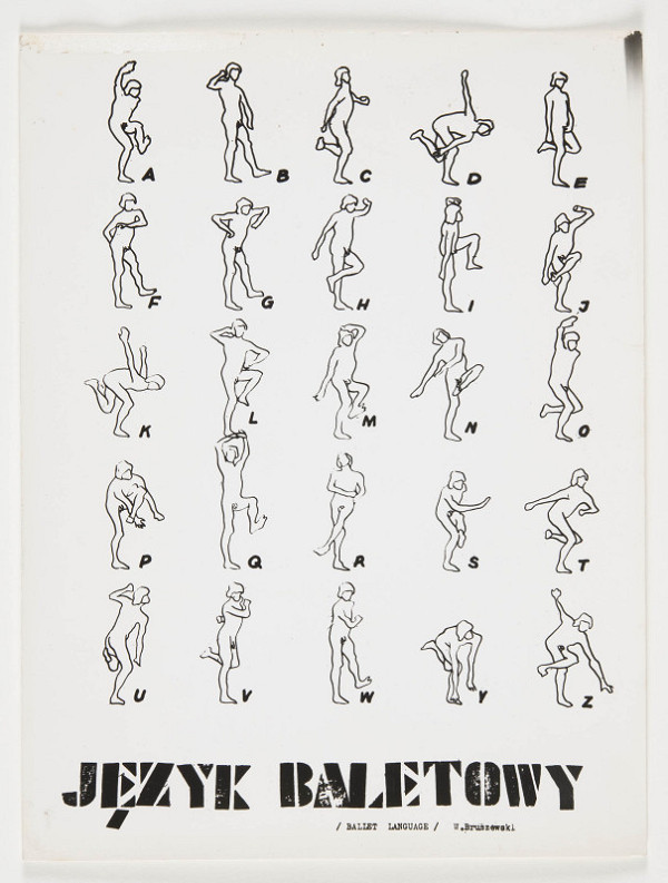 Wojciech Bruszewski – Baletní jazyk (Język baletowy) 