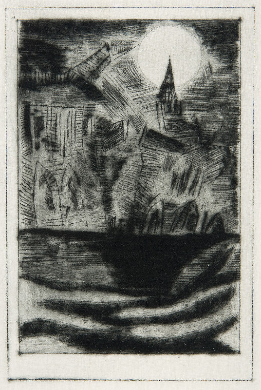 František Tichý – Ilustrace k povídkám E. A. Poea Zánik domu Usherů 