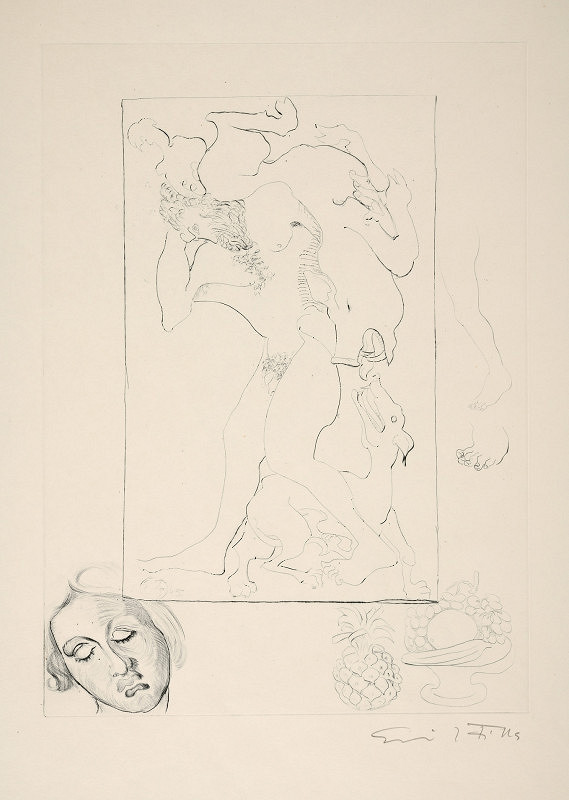 Emil Filla – Zdolání erymanthského kance 