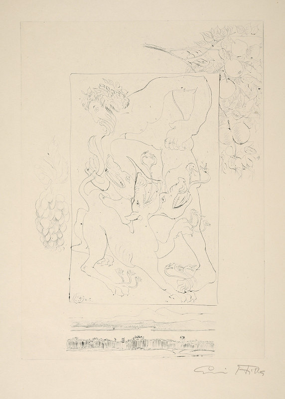 Emil Filla – Přemožení Kerbera 