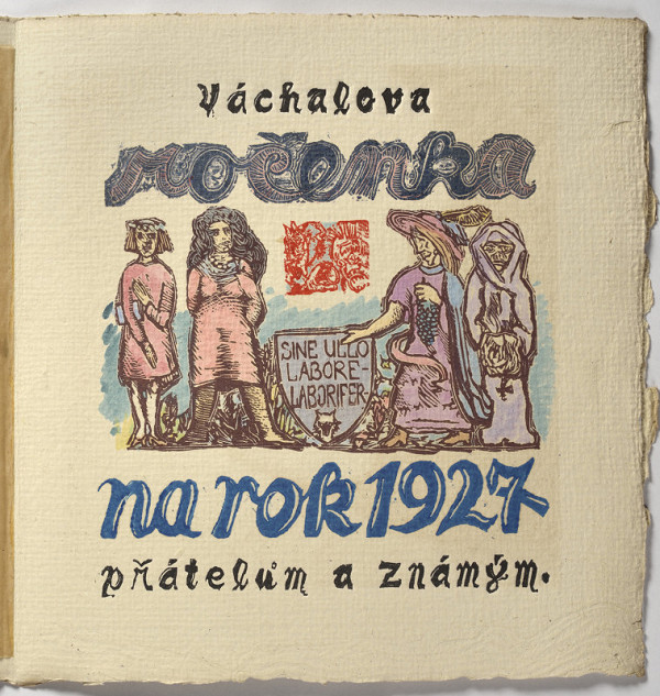 Josef Váchal – Ročenka 1927 