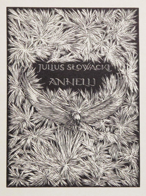 František Kobliha – Ilustrace K. J. Slowacki: Anhelli I (titulní list) 