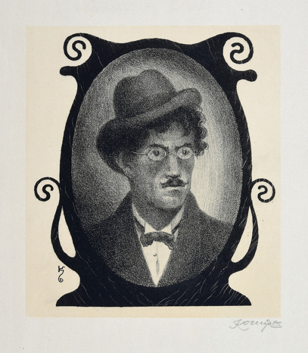 Jan Konůpek – Podobizna Karla Hlaváčka 