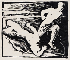 František Matoušek – Grafický list XVI (z alba Pour la Tchécoslovaquie) 