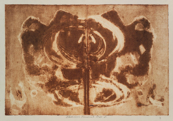 Vladimír Boudník – Z cyklu Variace na Rorschachův test 