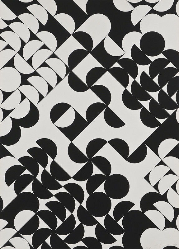 Zdeněk Sýkora – Černobílá struktura 