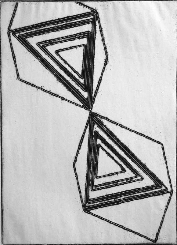 Lubomír Přibyl – Zkosené hranoly (Příčný řez) 