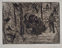 Bohumil Kubišta – V parku 