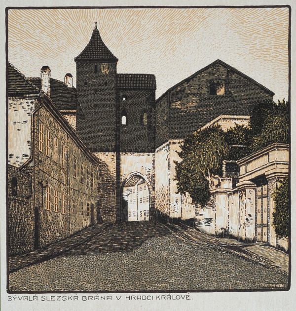 Jindra Vlček – Bývalá Slezská brána (z alba Hradec Králové) 