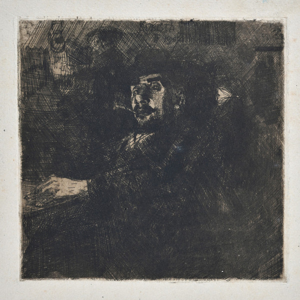 Bohumil Kubišta – Kuřák 