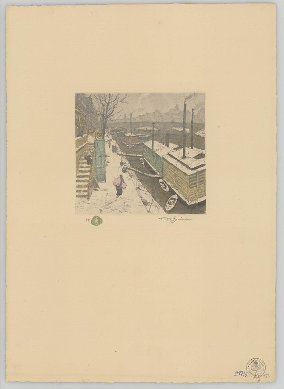 Tavík František Šimon – Prádelny na Seině 