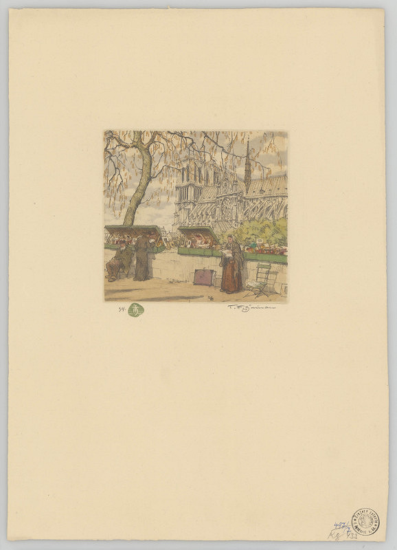 Tavík František Šimon – Bouquinisté na nábřeží 