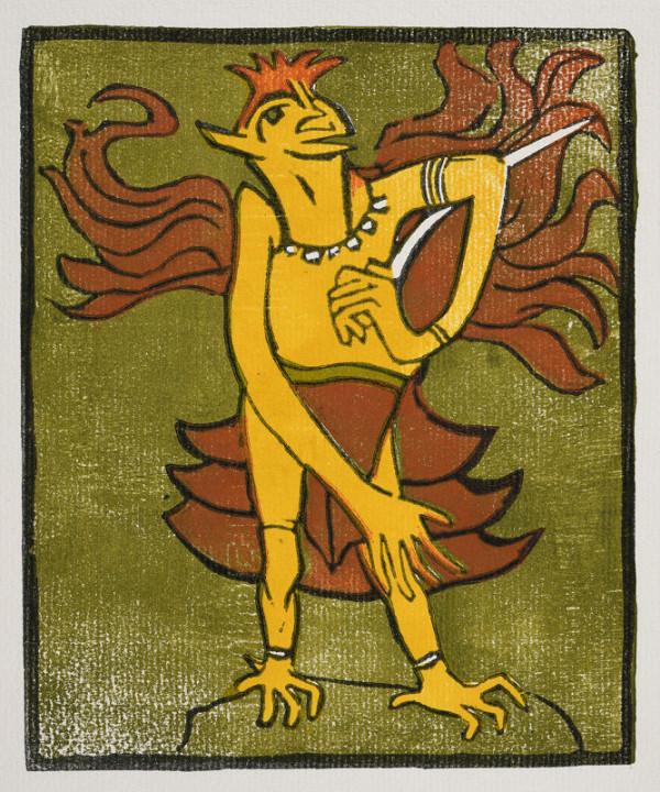 Josef Váchal – Pýcha (z cyklu Sedmero hlavních hříchů) 