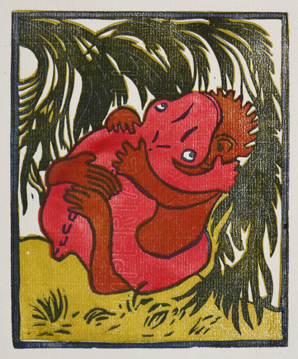 Josef Váchal – Smilstvo (z cyklu Sedmero hlavních hříchů) 