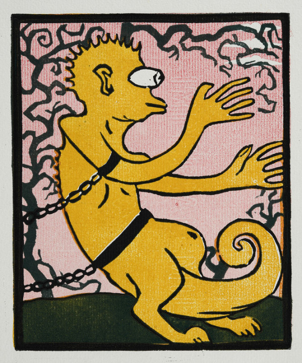 Josef Váchal – Závist (z cyklu Sedmero hlavních hříchů) 