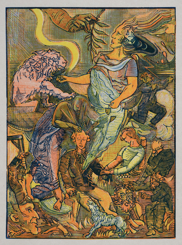 Josef Váchal – Chvíle slávy jsem měl (z cyklu Ruce) 