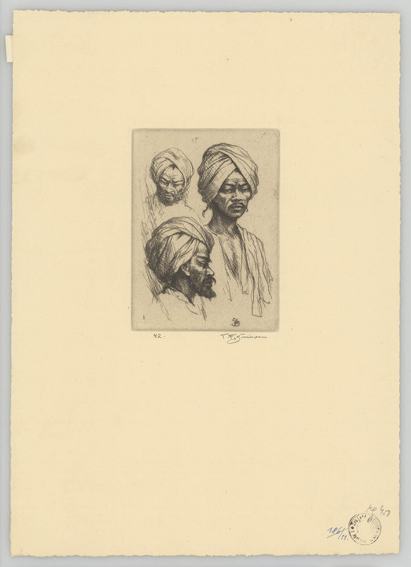 Tavík František Šimon – Typy Indů v turbanech 