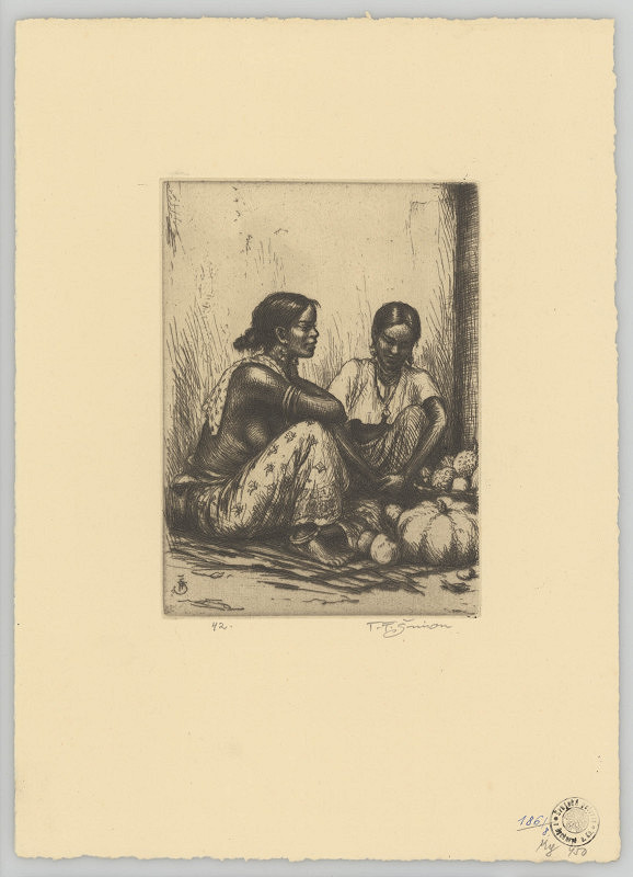 Tavík František Šimon – Malajské ženy s ovocem 