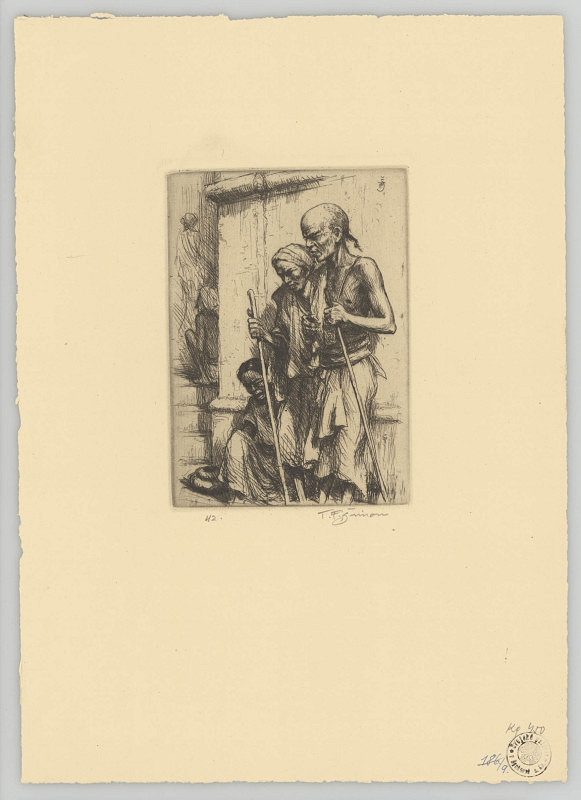 Tavík František Šimon – Indičtí žebráci 