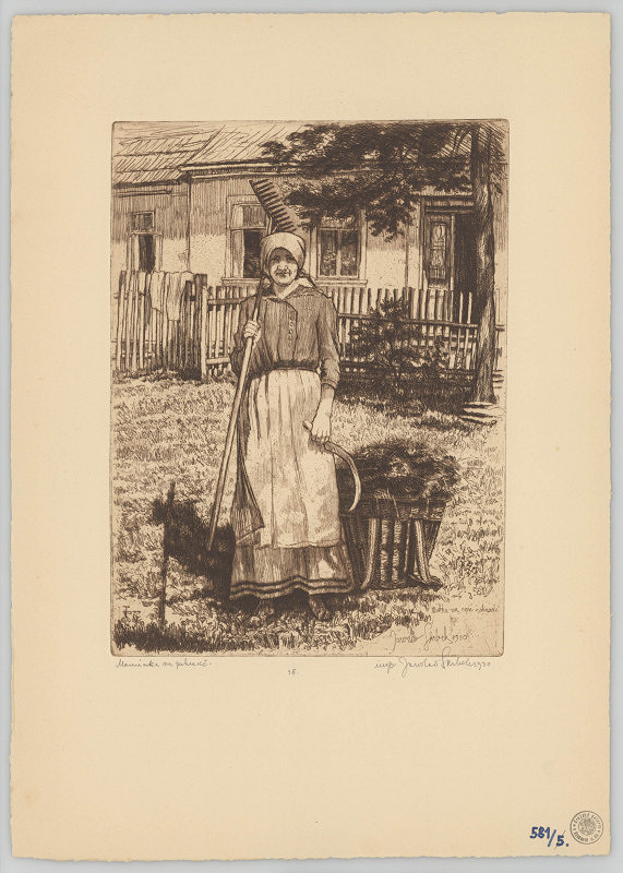 Jaroslav Skrbek – Maminka doma na louce 