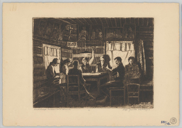 Jaroslav Skrbek – Navlékání korálků v zimě 