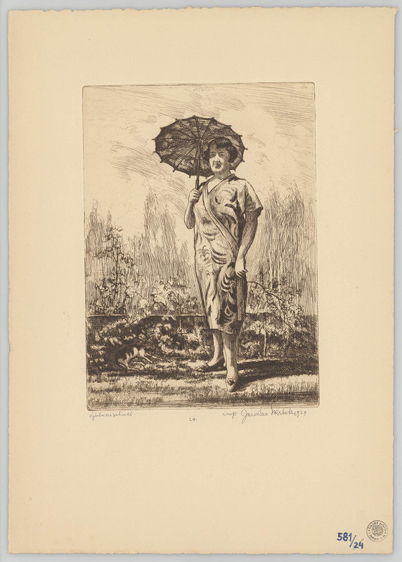 Jaroslav Skrbek – Na zahradě 