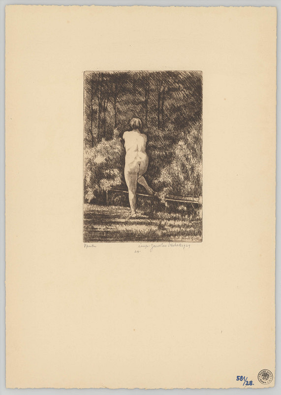 Jaroslav Skrbek – V parku 