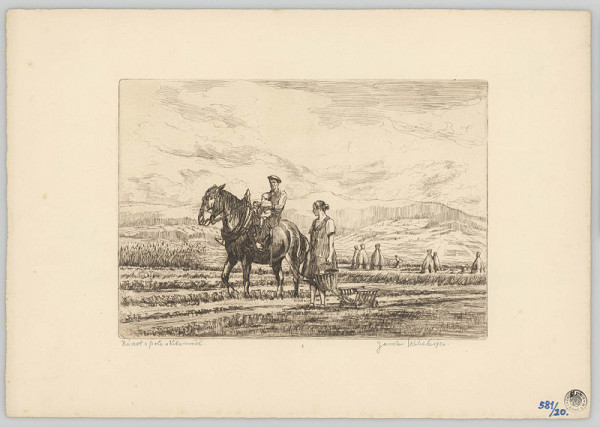 Jaroslav Skrbek – K obědu o žních 