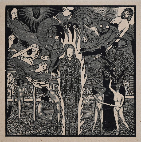 Josef Váchal – Prolog (z cyklu Mystikové a vizionáři) 