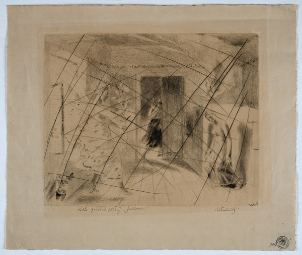 Max Švabinský – Zvěstování 