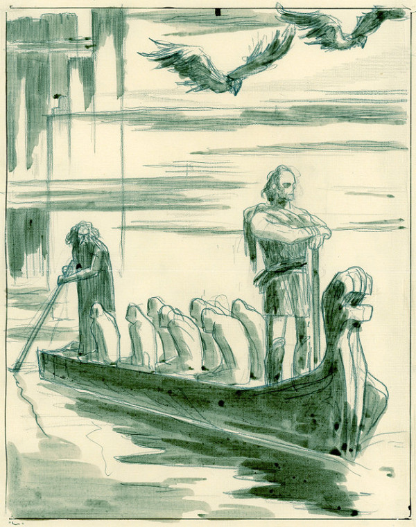 Jan Konůpek – Skica k Dantovi 