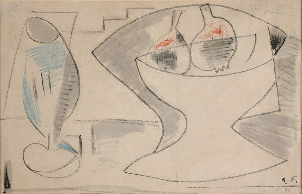 Emil Filla – Zátiší s mísou 