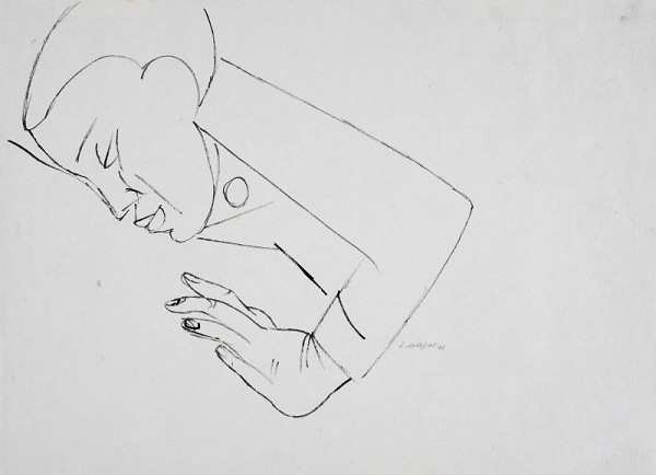 František Doležal – Spící chlapec 