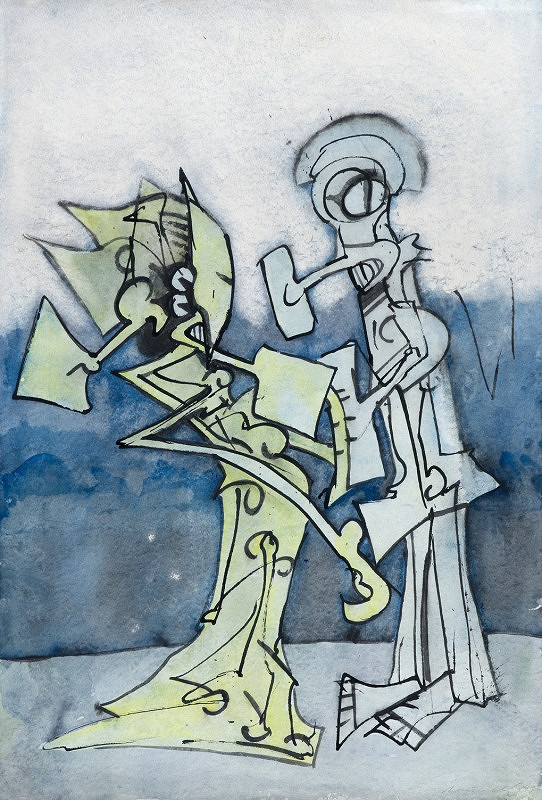 Jiří Načeradský – Dvě figury 