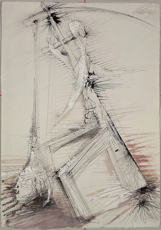 Aleš Veselý – Kresba k plastice 