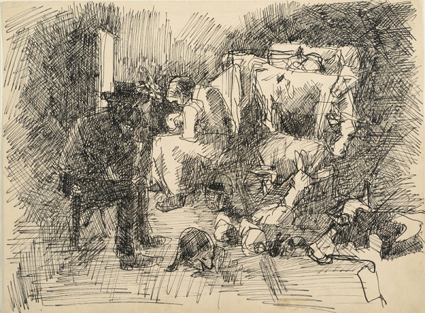 Bohumil Kubišta – Narození Páně 