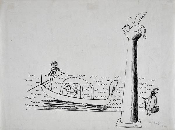 František Muzika – Jan Zrzavý poprvé v Benátkách 