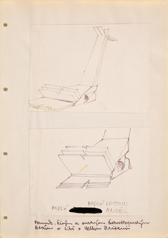 František Kyncl – Padlý letoun Anděl – Falle (Pasti) 