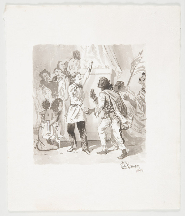 Alexey Klyuykov, Ladislava Gažiová – Alegorie zrušení otroctví během Valašské revoluce 1848 