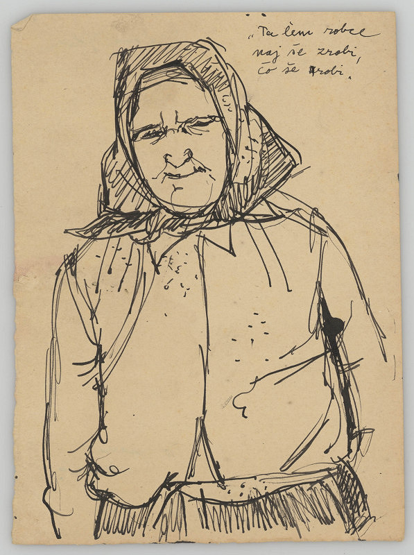 Anna Bartošová-Pelikánová – Kresba 