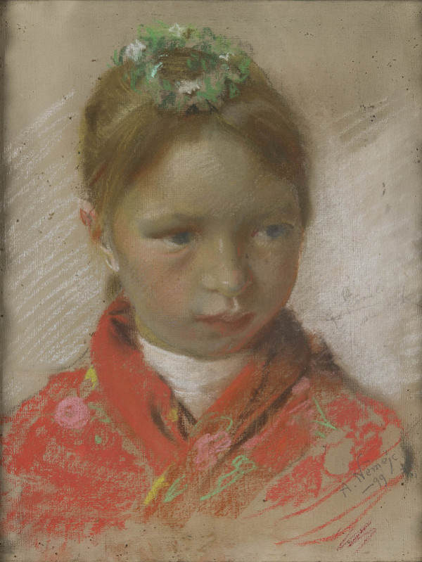 Augustin Němejc – Studie děvčete 