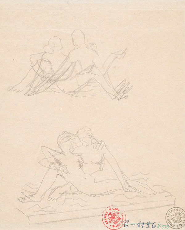 Josef Škoda – Soutok Labe s Orlicí 