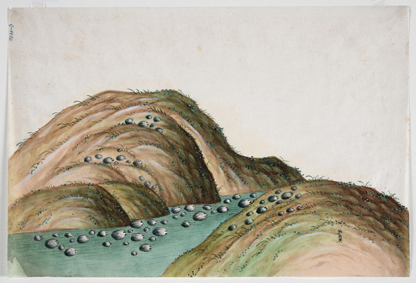 neznámý malíř čínský – Krajina s řekou