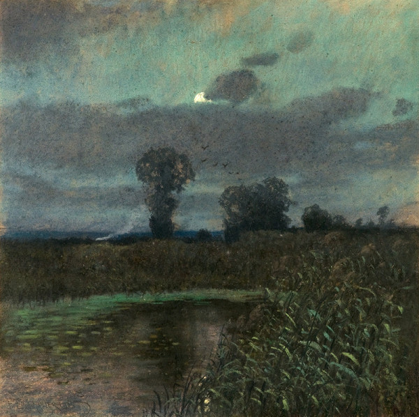 Ferdinand Engelmüller – Měsíc nad rybníkem 