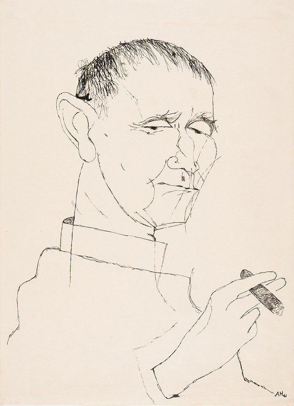 Adolf Hoffmeister – Bertold Brecht
